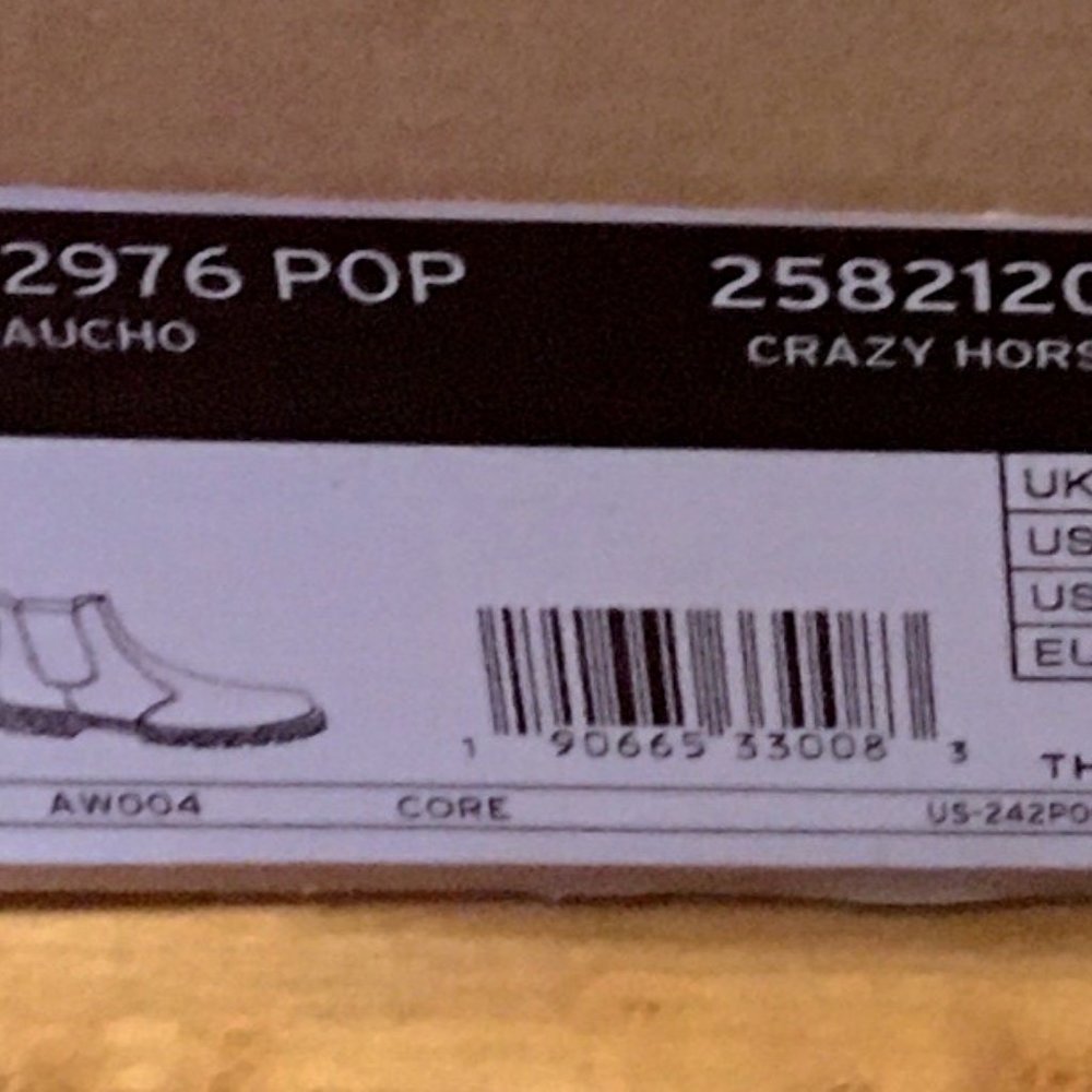 Dr Martens 2976 Gaucho Crazy Horse Brown Leather Chelsea Boots US Men's 10 - Picture 8 of 8
